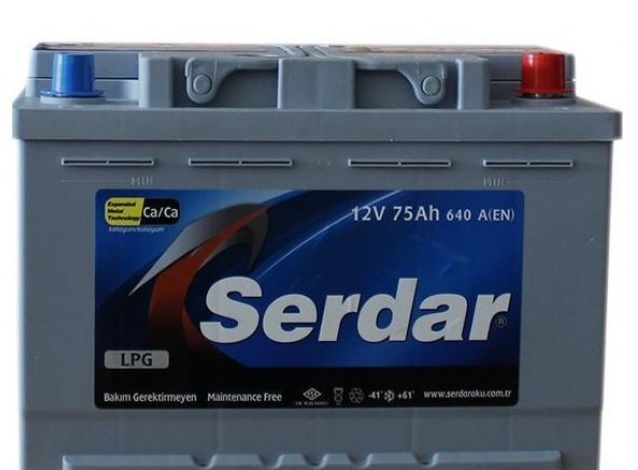 SERDAR AKÜ 12V 75Ah