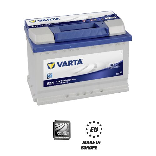 74 Amper Varta Akü (E11)